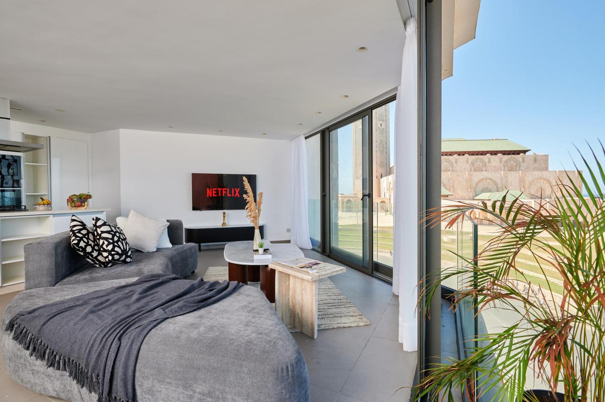 Apartment Sea View B22 -Mosquee Hassan II By Thecasaedition Casablanca Ngoại thất bức ảnh